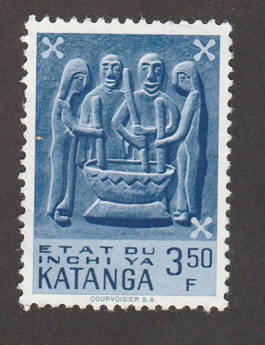 Katanga. Obreros manuales