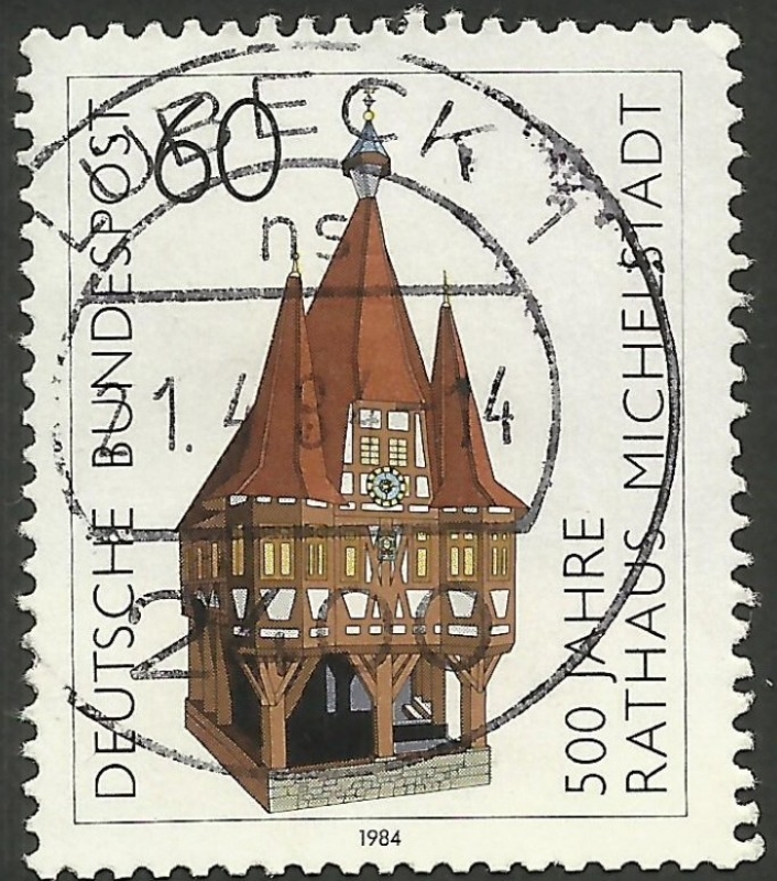 1032 - Edificio de la ciudad de Michelstadt