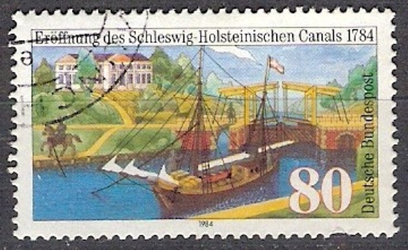 1056 - 200 anivº del canal de Schleswig Holstein