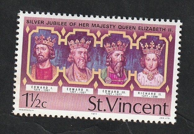 460 - 25 Anivº de la coronación de Elizabeth II