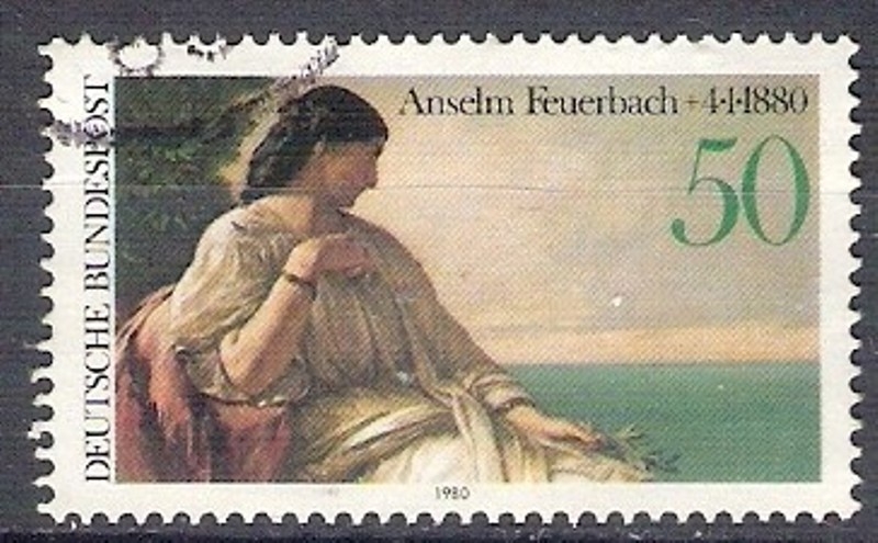 881 - Centº de la muerte del pintor Anselm Feuerbach