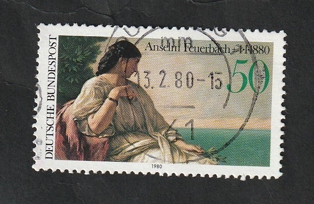 881 - Centº de la muerte del pintor Anselm Feuerbach