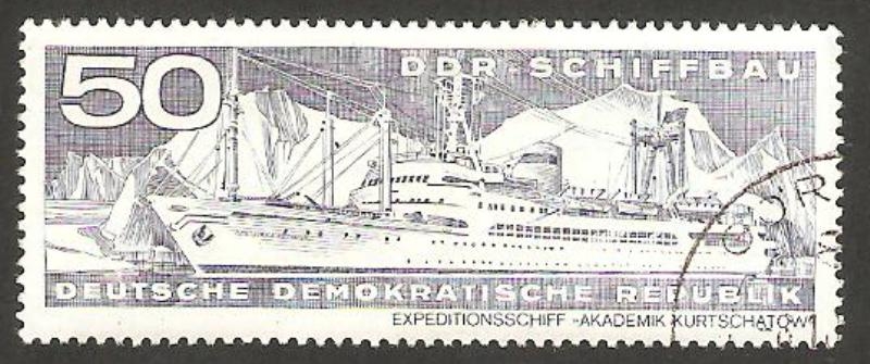 1391 - Construccion navales de la R.D.A., nave de expediciones polares