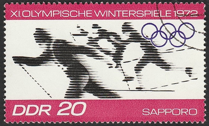 1416 - Olimpiadas de invierno Sapporo 1972, esqui