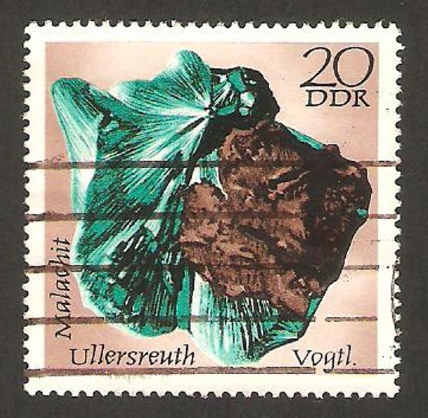 1429 - Mineral, malachite d'ullersreuth
