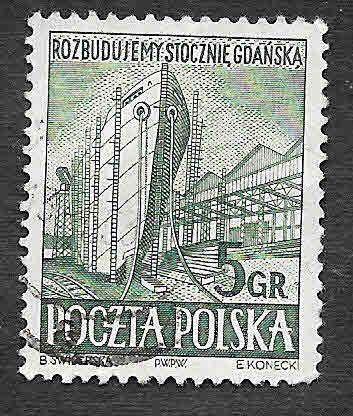 560 - Reconstrucción de los Astilleros de Gdansk