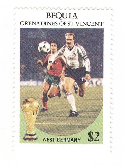 Mundial de futbol. Alemania del oeste