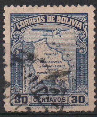 MAPA  DE  BOLIVIA