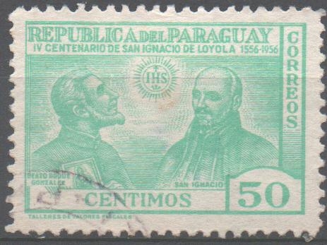 BEATO  ROQUE  GONZÁLES  Y  SAN  IGNACIO  DE  LOYOLA