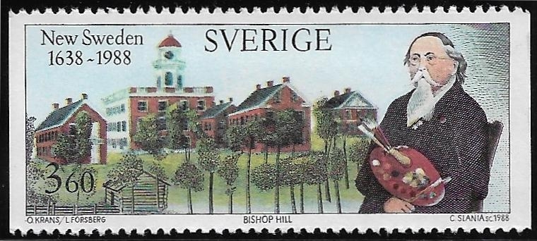 350 New Sweden 1988 Bishop Hill 3,6 kr