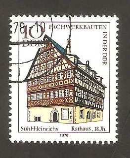 1964 - Casa de madera en Suhl Heinrichs