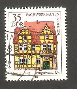 1967 - Casa de madera en Quedlinburg