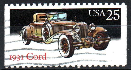 AUTOMÓBILES  CLÁSICOS.  CORD  1931.