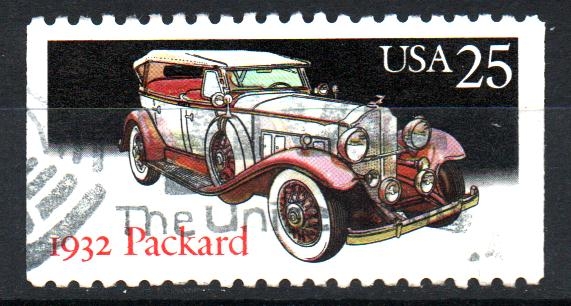 AUTOMÓBILES  CLÁSICOS.  PACKARD  1932.