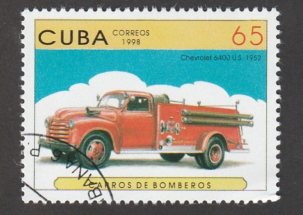 Camión de bomberos, Chevrolet de 1952