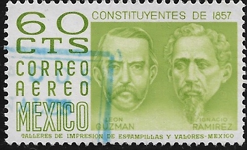 Constituyentes de 1857: León Guzmán e Ignacio Ramírez