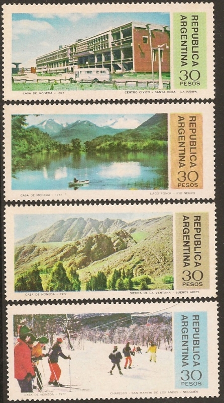 1977, Serie: Provincias Argentinas; Comahue MINT
