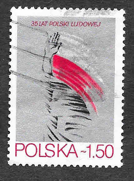 2349 - 35 Años de la República Popular de Polonia.
