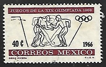 Juegos Olimpicos de Mejico - Lucha libre