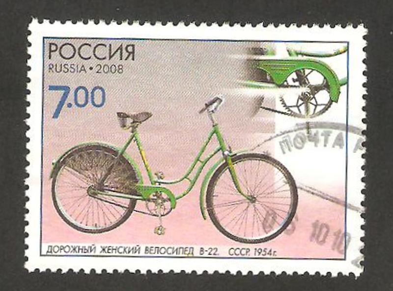 7084 - Historia de la bicicleta, bicicleta para mujer