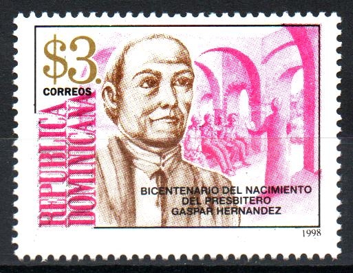 BICENTENARIO  DEL  NACIMIENTO  DE  GASPAR  HERNÁNDEZ  (1798-18589)