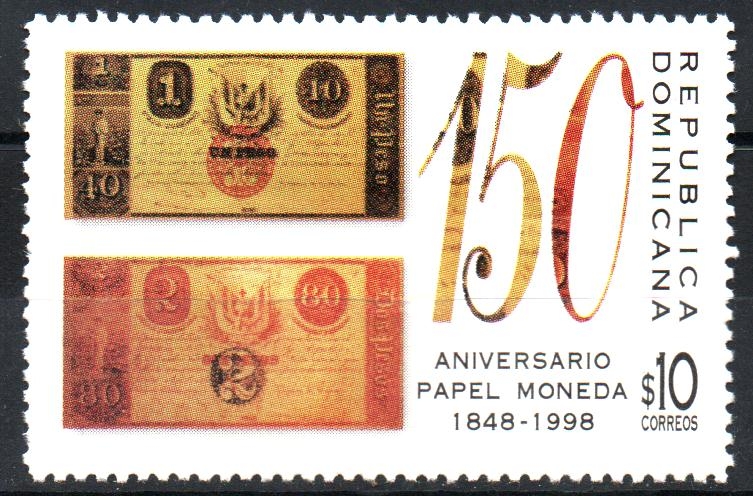 150th  ANIVERSARIO  DEL  PAPEL  MONEDA