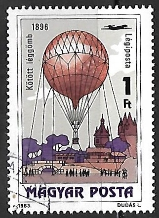 Globos Aerostáticos - Kite Balloon, 1896