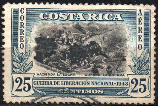 GUERRA  DE  LIBERACIÓN  NACIONAL  1948.  HACIENDA  LA  LUCHA,  CUNA  DE  LA  GUERRA.