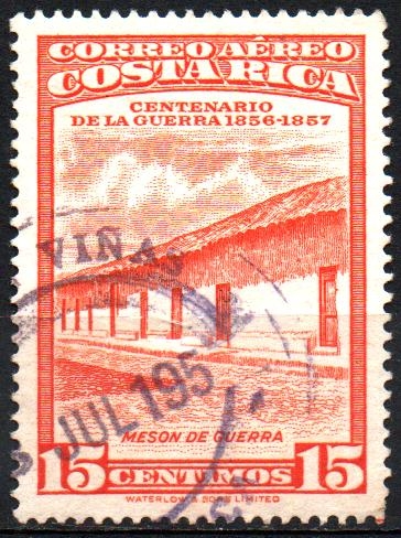 CENTENARIO  DE  LA  GUERRA  1856-1957.  MESÓN  DE  GUERRA.