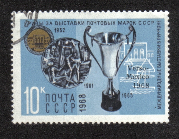 Premios a la oficina de correos soviética, premios de Verso Olympio, Rimini und Riccione