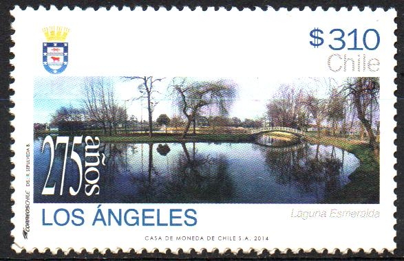 275th  ANIVERSARIO  DE  LOS  ÁNGELES.  LAGUNA  ESMERALDA.