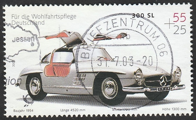 2119 - Automóvil, 300 SL Mercedes Benz