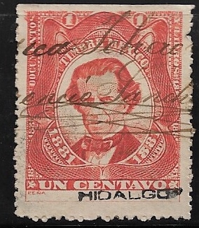 Timbre documentos: Melchor Ocampo