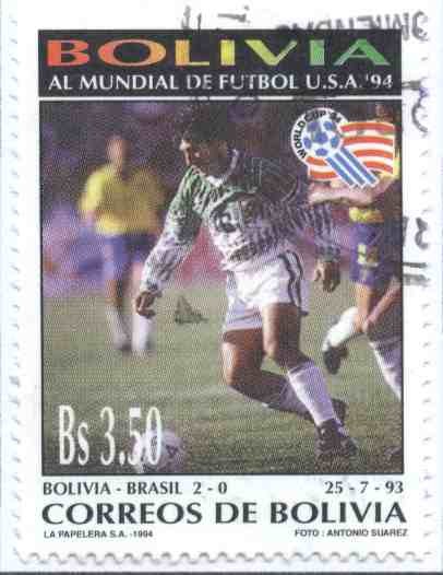 Bolivia al Mundial de Futbol USA 1994