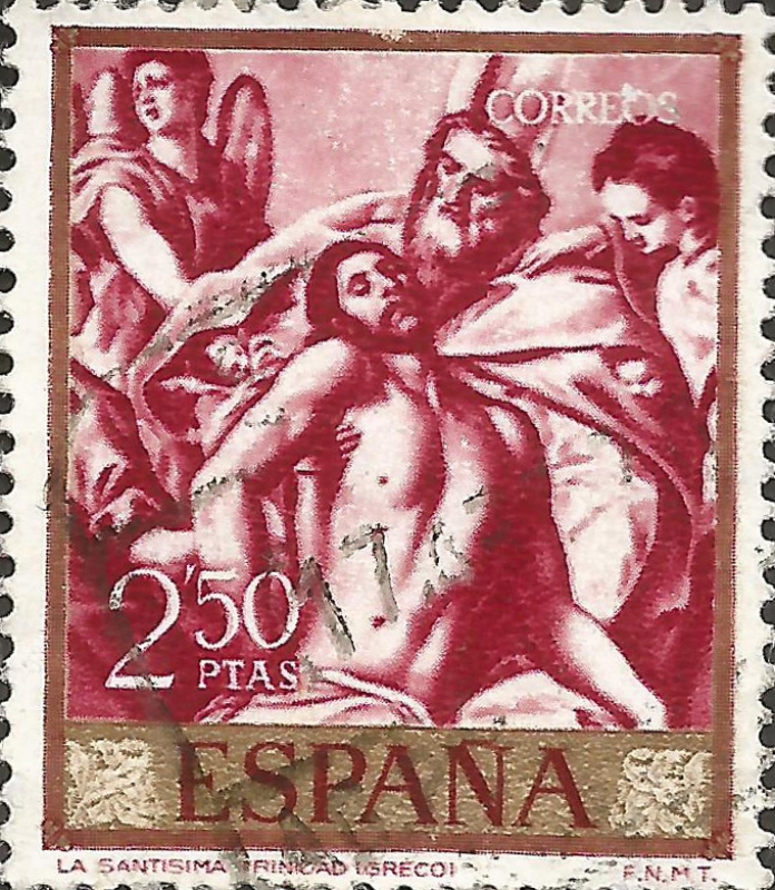 Edifil ES 1336 Pintores- El Greco
