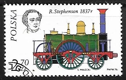 Ferrocarriles - R. Stephenson, 1837
