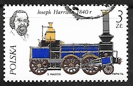 Ferrocarriles - Joseph Harrison, 1840