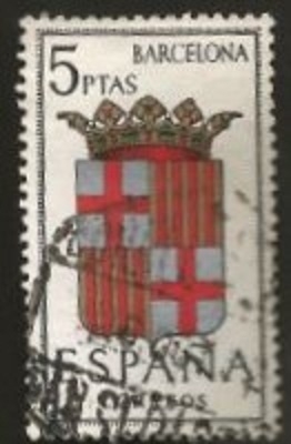 Edifil ES 1413 Escudos Provinciales BARCELONA