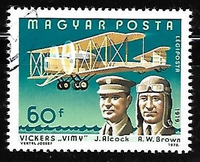Aviones - J. Alcock and R. W. Brown