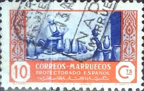 Marruecos protectorado español - 262 - Alfarero
