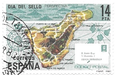 Mapas:Tenerife,día de sello