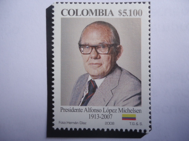 Presidente Alfonso López Michelsen (1913-2007) Presidente de Colombia 1974/78