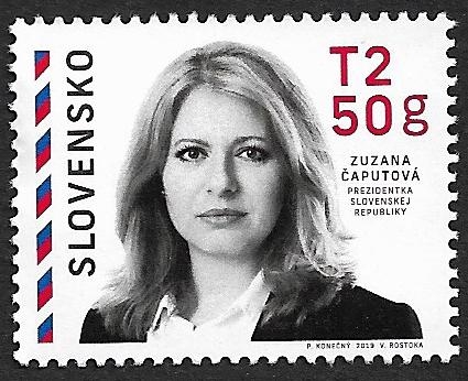 Susana Caputova, Presidenta de Eslovaquia  2019  0,65€