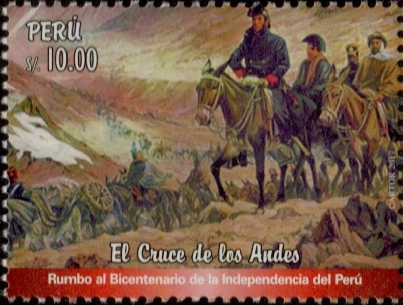 2017 - El cruce de los Andes - Rumbo al Bicentenario de la Independencia del Perú