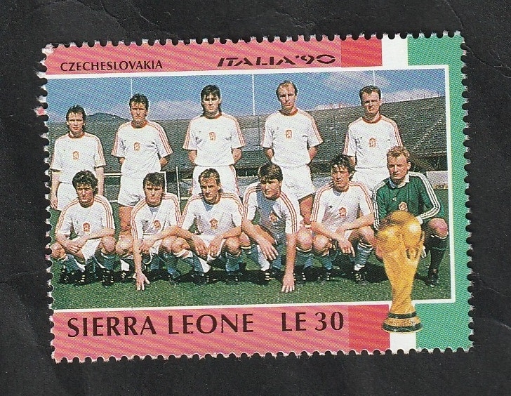 1157 - Mundial de fútbol Italia 90, Checoslovaquia