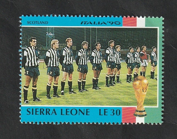 1162 - Mundial de fútbol Italia 90, Escocia