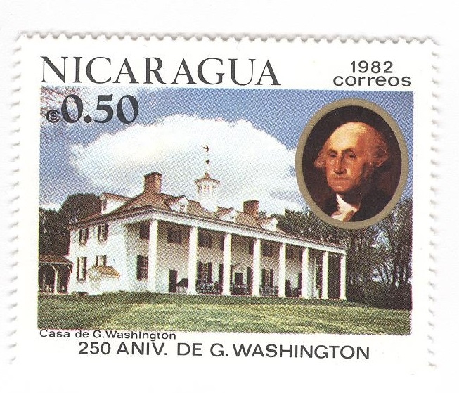 250 aniversario de George Washington. Casa