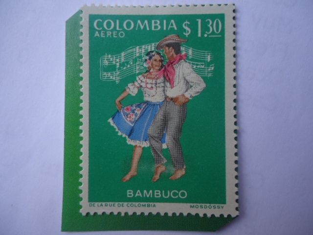 Bambuco - Folclor Región Andina Colombiana -Vestido Típico y Danza Región Andina.
