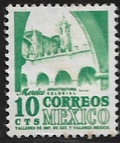 Morelos, arquitectura colonial