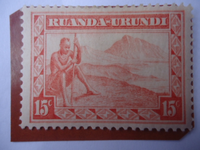 Ruanda - Urundi - Guerrero - Pueblos Indígenas.